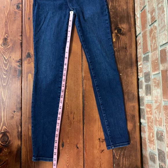Women's Good American Skinny Fit Stretchy Cotton Classic Chic Blue Jeans 0/25 - Picture 11 of 15